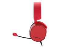 SteelSeries Arctis 3 Czerwone - 385684 - zdjęcie 3